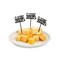 3" Bulk 72 Pieces Graduation Party Class of 2025 Black Plastic Picks